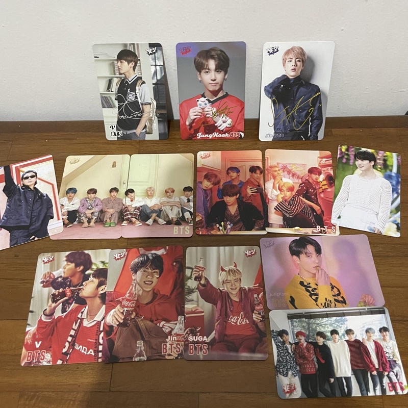Yes Card BTS OFFICIAL PHOTOCARD