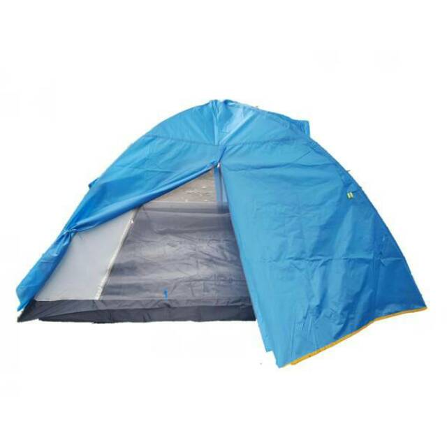 Black and Orange Pup Tent