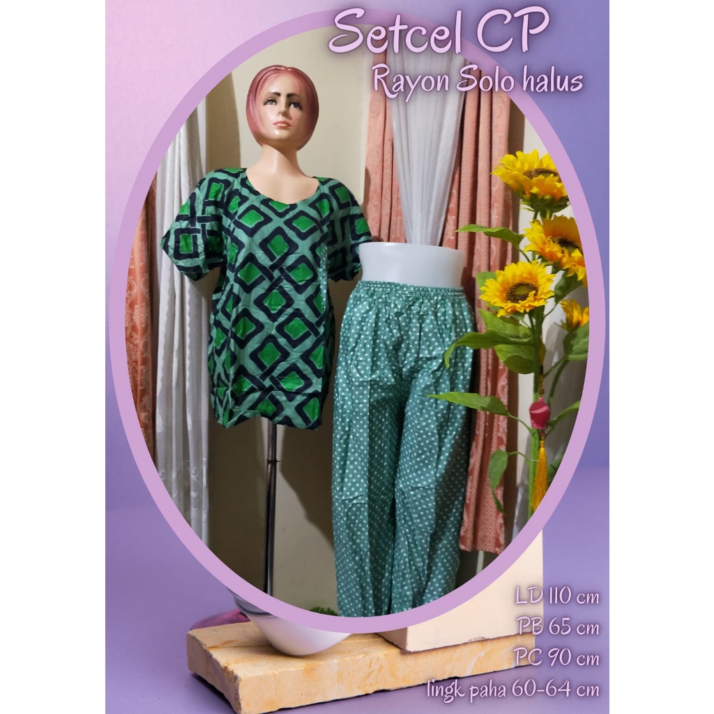 setelan celana panjang/baju tidur/setelan wanita