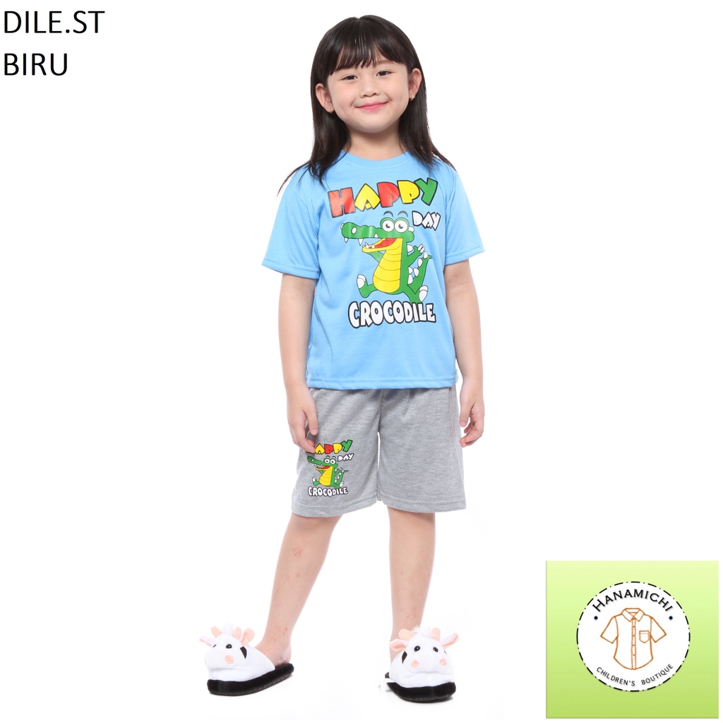 Hanamichi DILE.ST Setelan Anak Lengan Pendek
