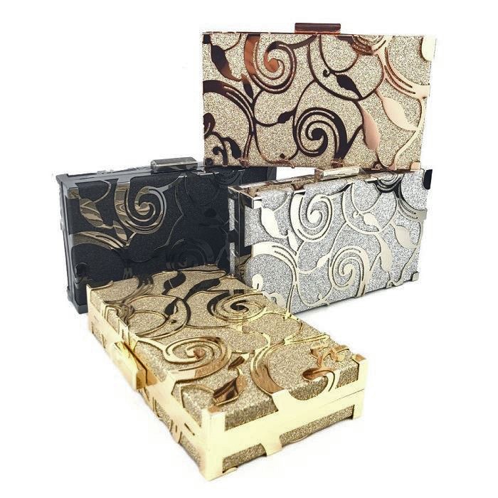 2100 Tas Clutch Pesta Tali Rantai 0.5kg Tas Mewah Kecil Import Wanita