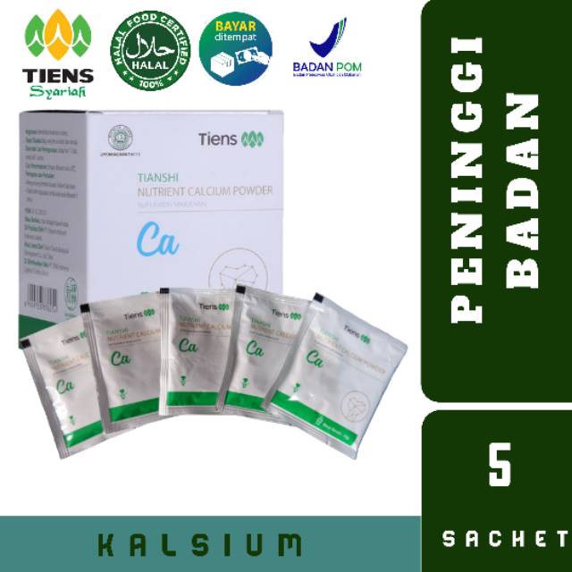 

Tianshi Nutrient Calsium Powder - Susu Peninggi Badan 100% Herbal Alami