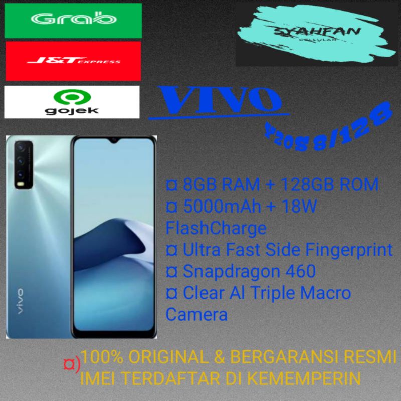 VIVO Y20S 8/128