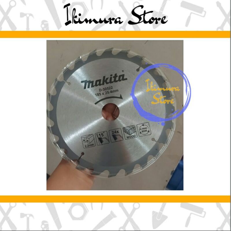 Circular Saw Blade 7&quot; 24T Mata Gergaji Kayu