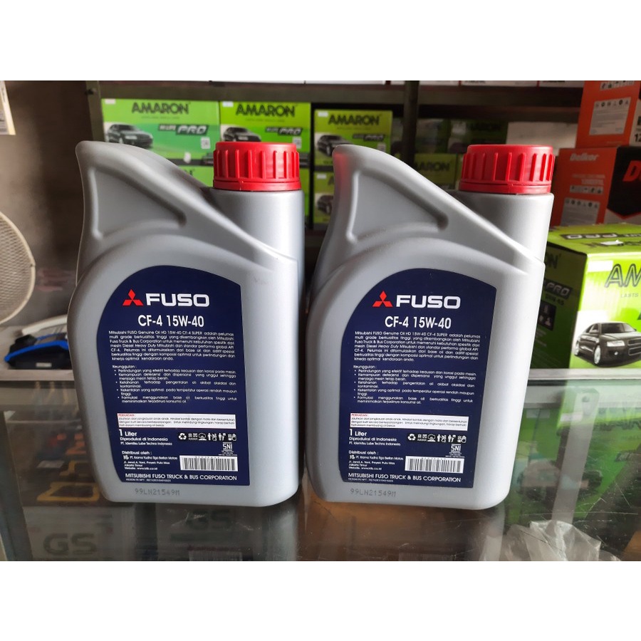 Oli Mesin KTB Diesel Mitsubishi SAE 15W-40 1 Ltr DH-1
