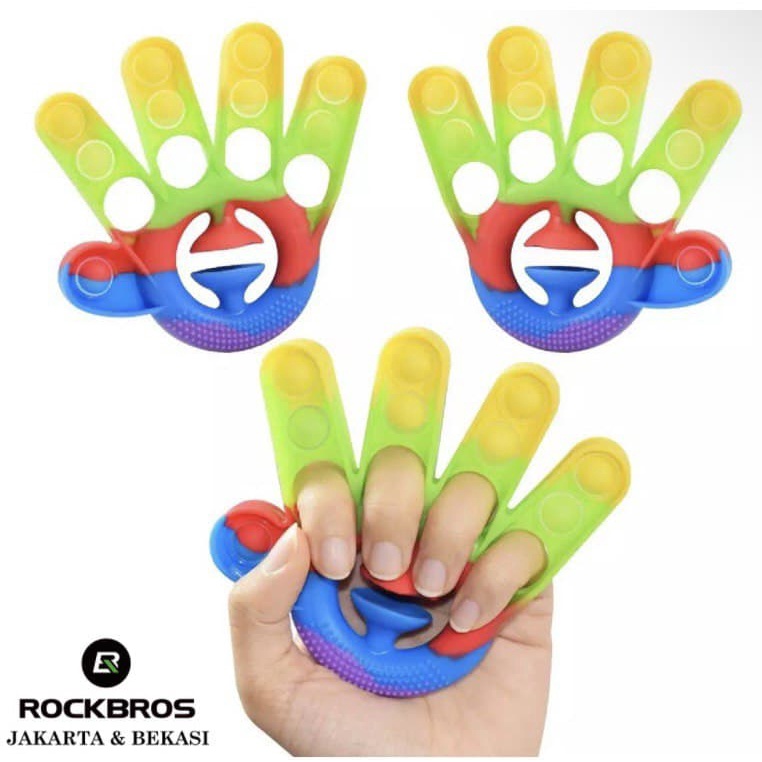 Snapperz Snappers Snapper Snaper Hand Tangan Mainan Anak Fidget Toys Tiktok ADHD Autism Pop It Squishy Stress Ball