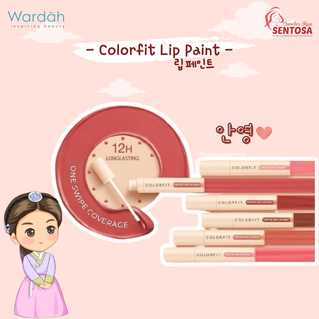 WARDAH COLORFIT LAST ALL DAY LIP PAINT