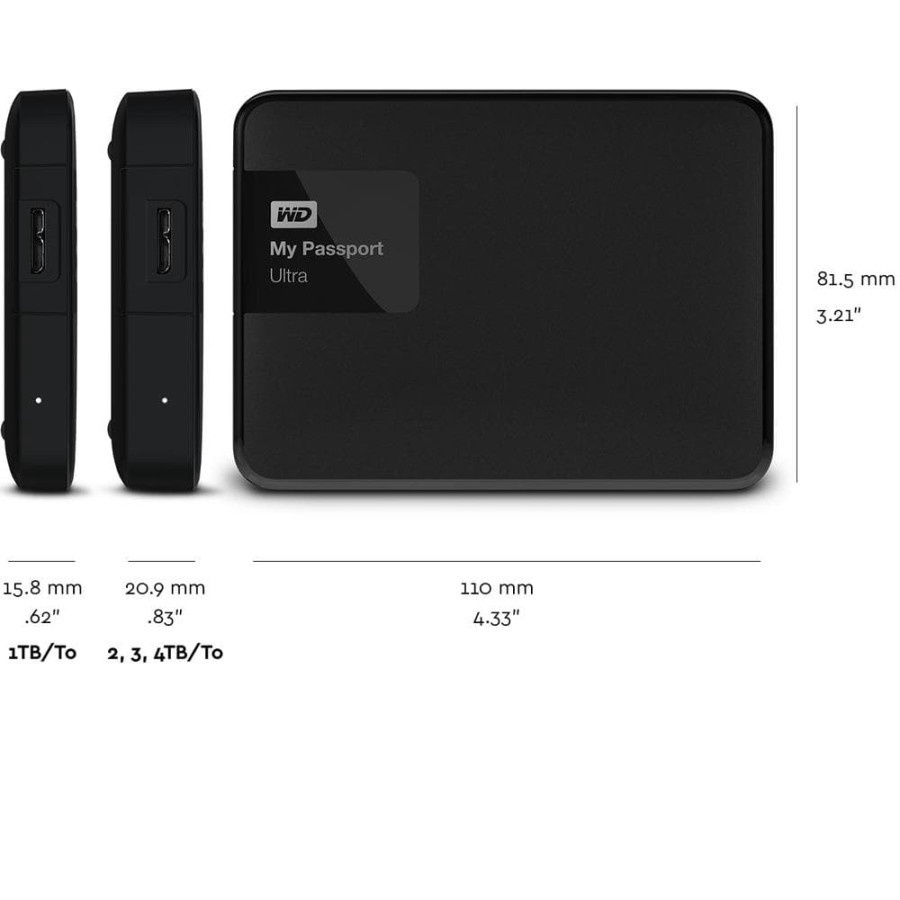 WD Element Ultra 1TB USB 3.0