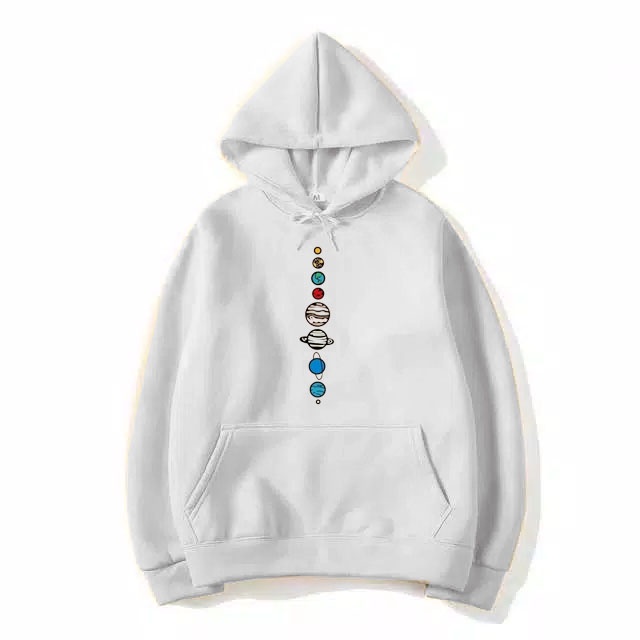 Bisa COD - Jaket Hoodie Nasa Planet H*M Original USA / Sweater Crewneck Nasa Planet Pria Wanita