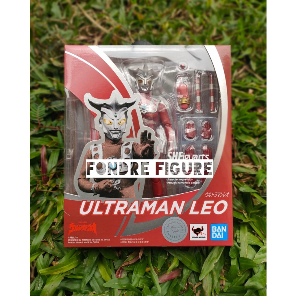 ORIGINAL SHF ULTRAMAN LEO SH FIGUARTS ULTRA MAN ZERO READY STOCK BANDAI ACTION FIGURE ORI
