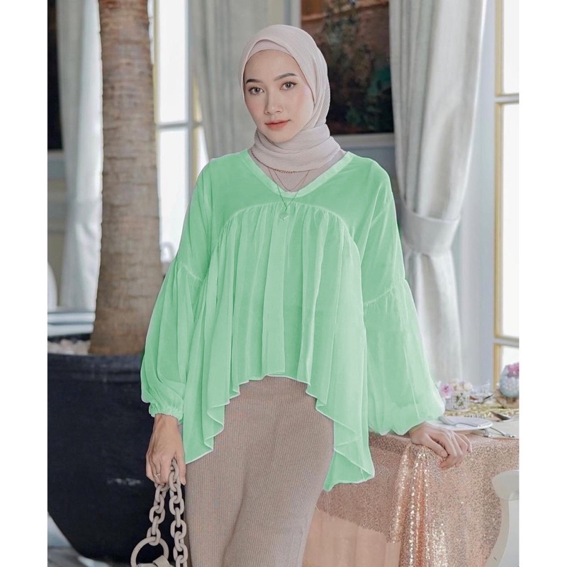 RD FASHION 1KG MUAT 6PCS | DEALOVA BLOUSE BABYDOLL INZA BLOUSE GOOD QUALITY FASHION GROSIR WANITA