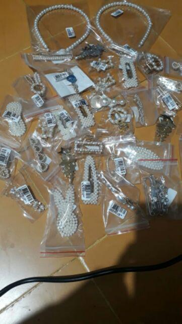  Bayar Di Tempat Mutiara hairclip klip korea  aksesoris 