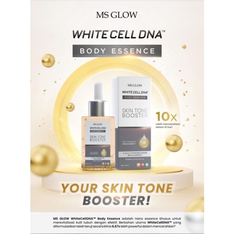 Ms Glow White Cell DNa Body Esence