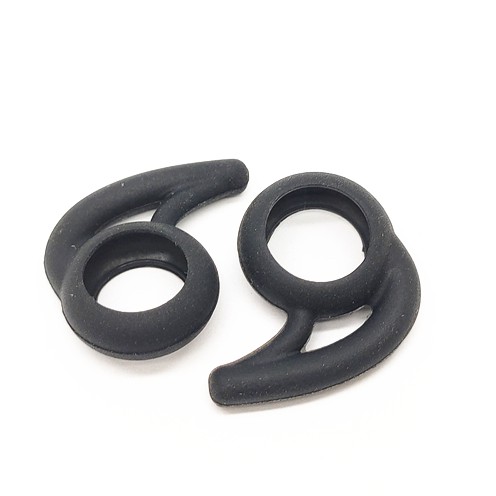 4pcs Anti-drop Horns earhook earphone silicone Ring hook earplug cover for 14.8mm to 17mm flat head earbuds