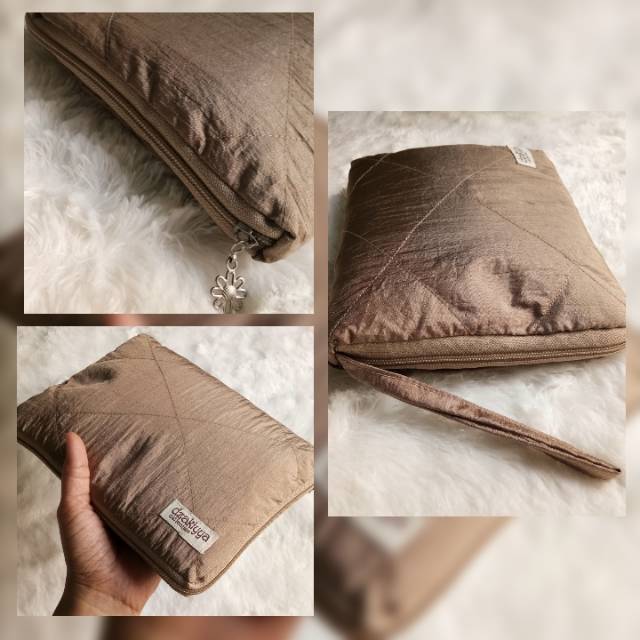 Dzakiyya Mukena Parasut Premium Travel Set Pouch Sajadah