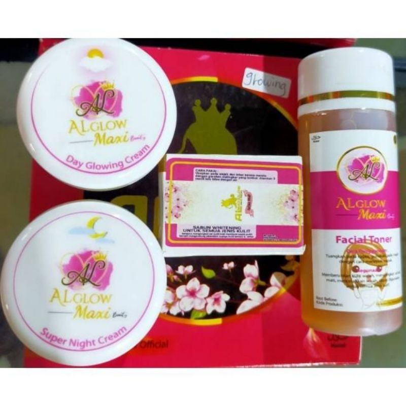 Al maxi glow level 1 sabun batang termurah original