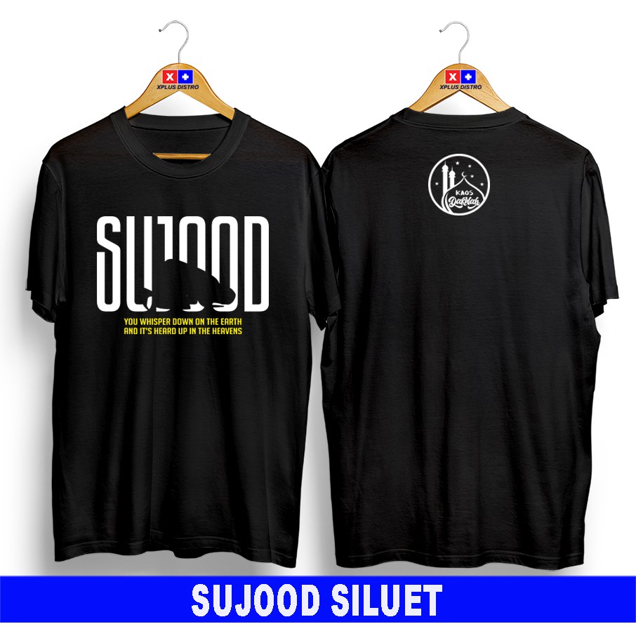 TOKO CANARO KAOS T-SHIRT / BAJU KAOS SUJOOD SILUET / KAOS DAKWAH / KAOS SURFING / KAOS SABLON