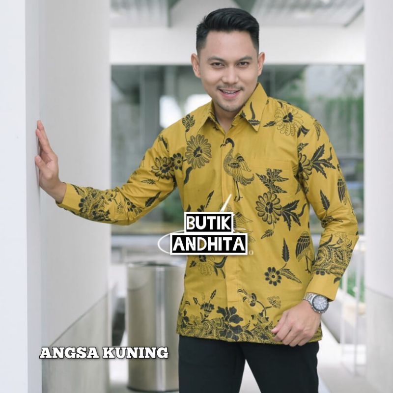KEMEJA BATIK HALUS SOLO SRAGENAN FULL FURING