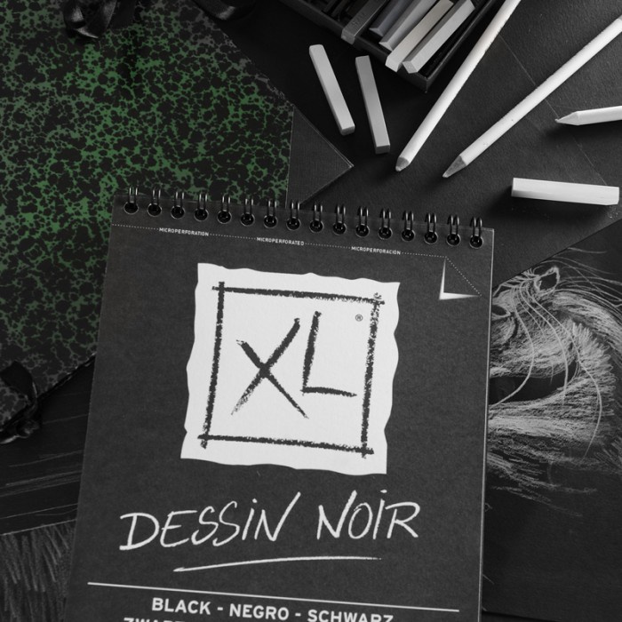 

Sketsagambar- Canson Xl Dessin Noir A4 (Black Pad) -Buku-Gambar-Sketsa.