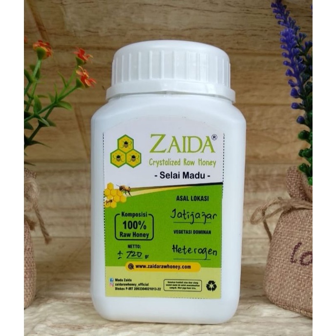 Selai Madu Hutan Zaida +-700gram / 500ml