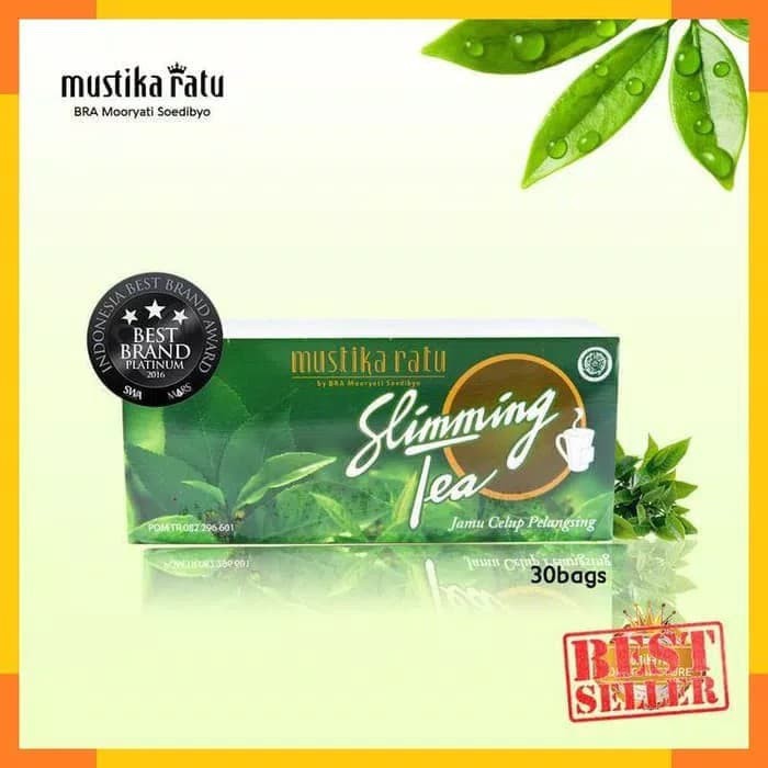 MUSTIKA RATU SLIMMING TEA JAMU CELUP PELANGSING 30 TEA BAG