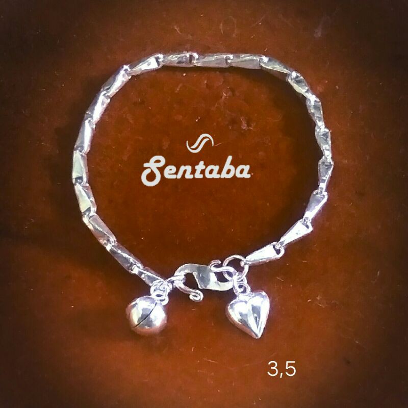 Gelang Perak Padi Anak