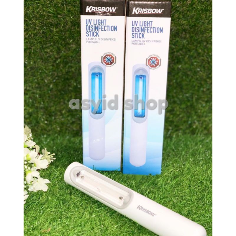 Krisbow Lampu Uv Disinfektan Portabel 2 W