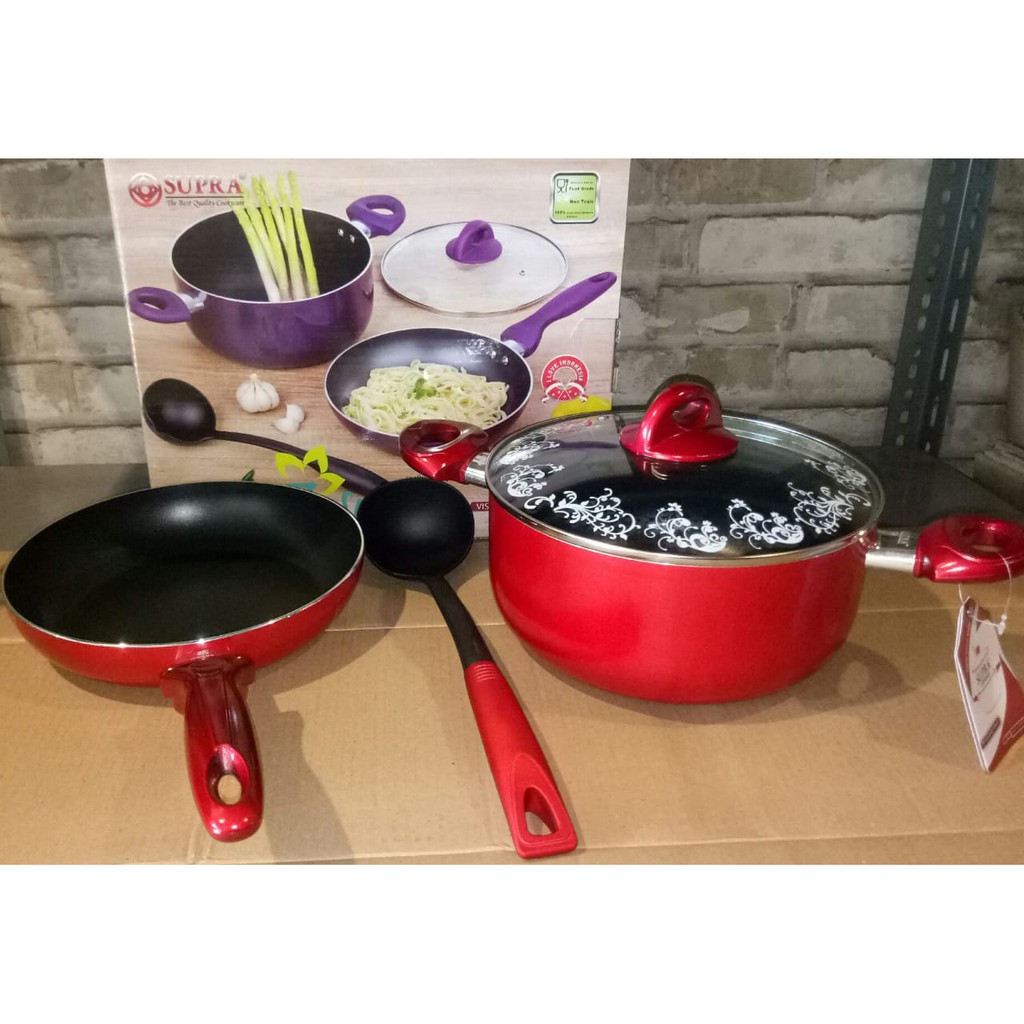 Supra Jasmine Set | Panci Jasmine Set Isi 4 pcs