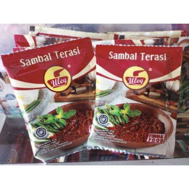 

Sambal Uleg Terasi, Bawang, Teri, ijo