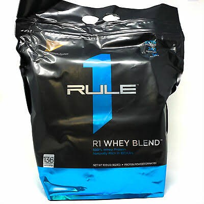 Rule 1 Whey Protein Blend 10 Lbs 136 Servings