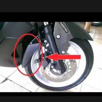 SAMBUNGAN SPAKBOR DEPAN YAMAHA AEROX MUDFLAP AEROX