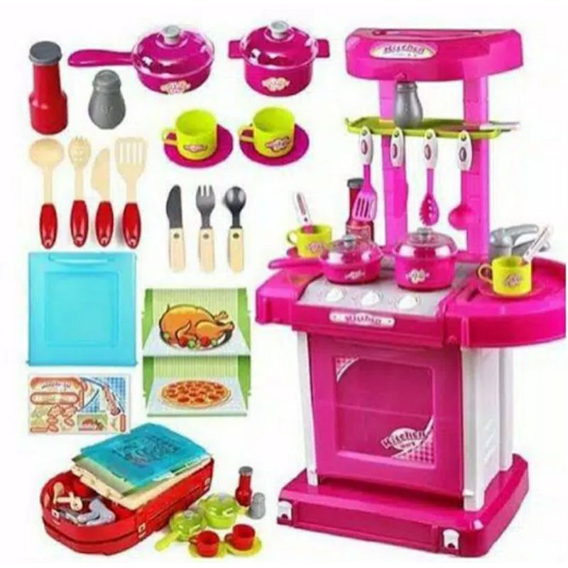 Mainan Kichen set besar/Mainan Masak masakan/mainan kitchen set jumbo