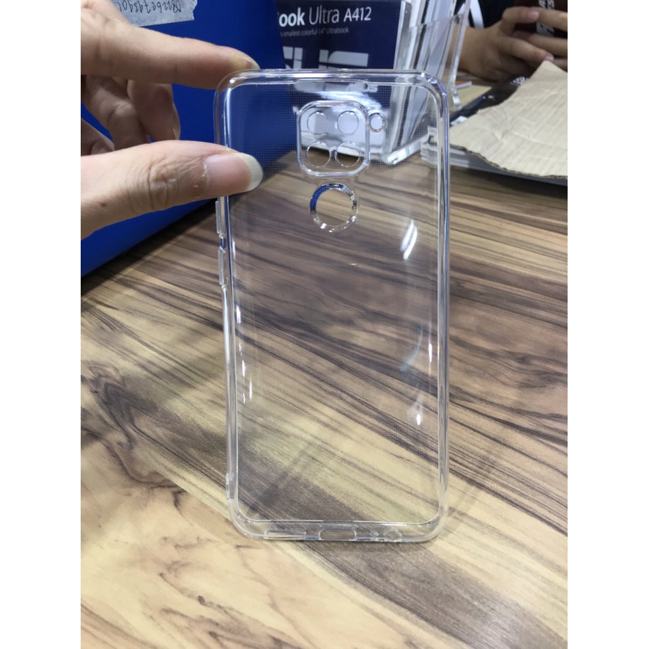 TPU CLEAR CASE BENING TEBAL ANTI PECAH XIAOMI REDMI NOTE 9 - CLEAR