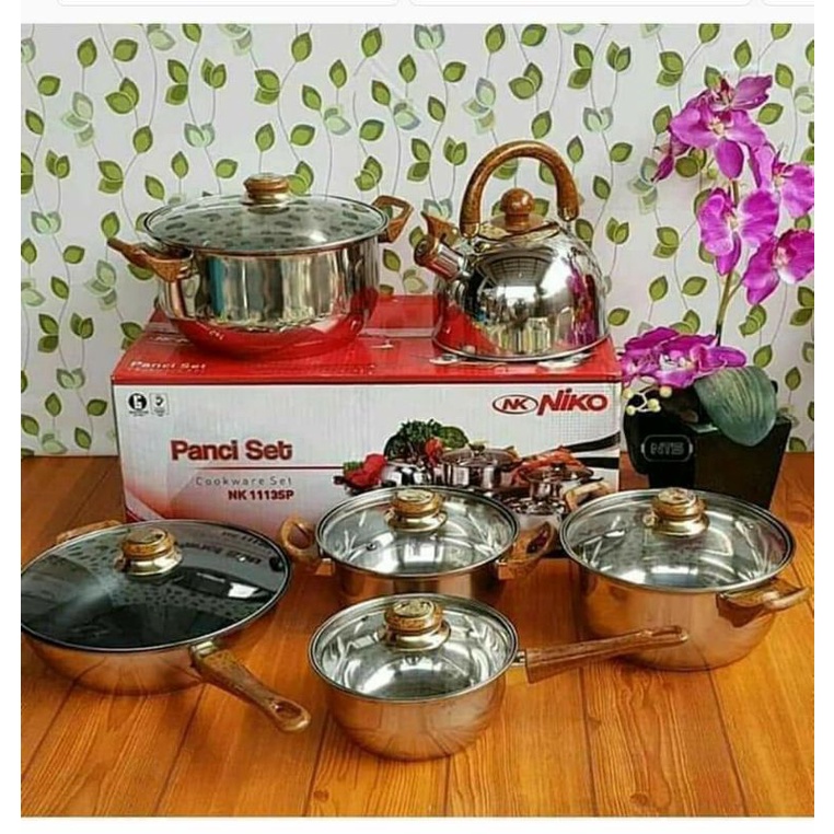panci set niko 6 set