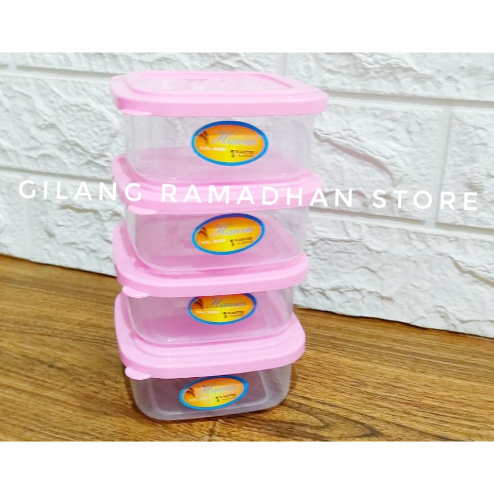 4 PCS TOPLES SEALWARE HAWAI KOTAK MINI