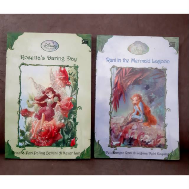 Novel Disney Tinkerbell (Rosetta's Daring day & Rani in the Mermaid Lagoon)