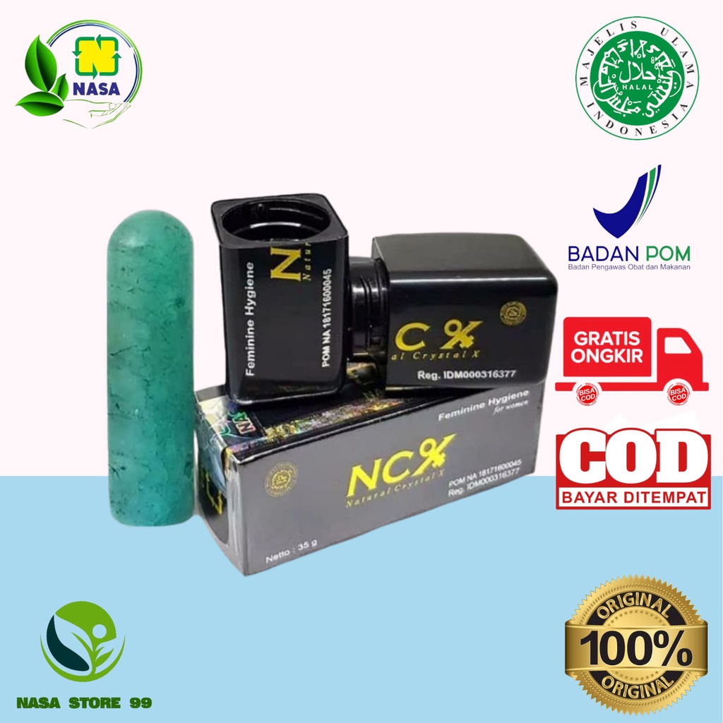 NCX CRYSTAL X NASA ORI / NCX NASA CRISTAL X ORIGINAL 100% / NCX NASA ORIGINAL ASLI