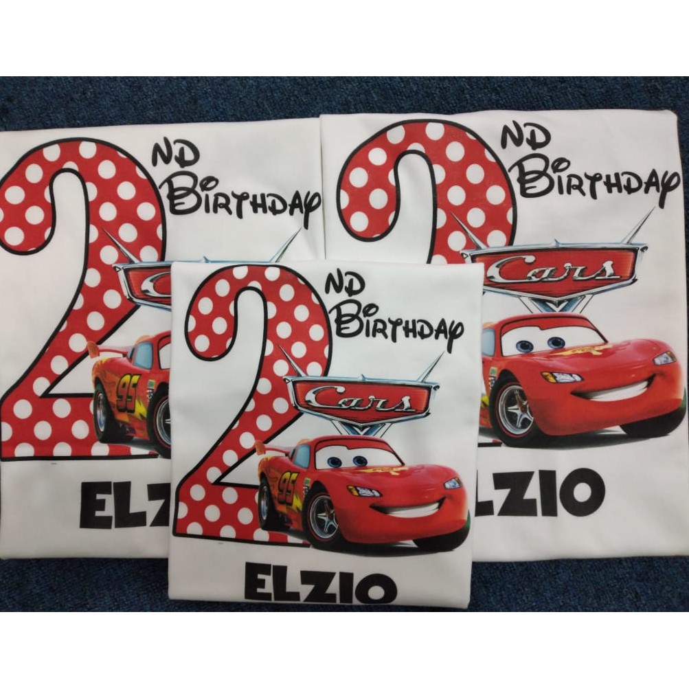 Kaos Cars Ultah Anak #kaos Cars Couple | Kaos Cars Couple Murah