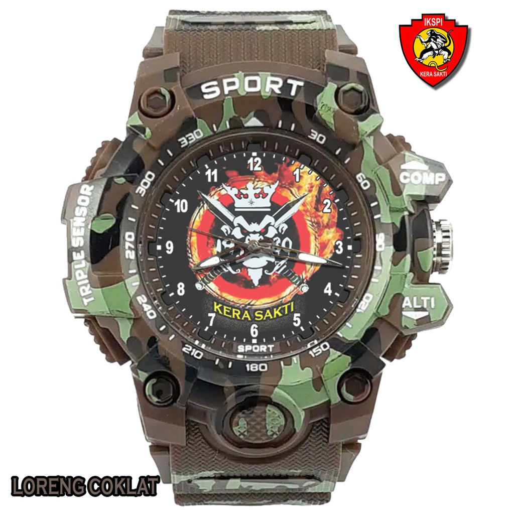 (Exclusive) PERGURUAN IKSPI / KERA SAKTI Loreng Army - Motif 4