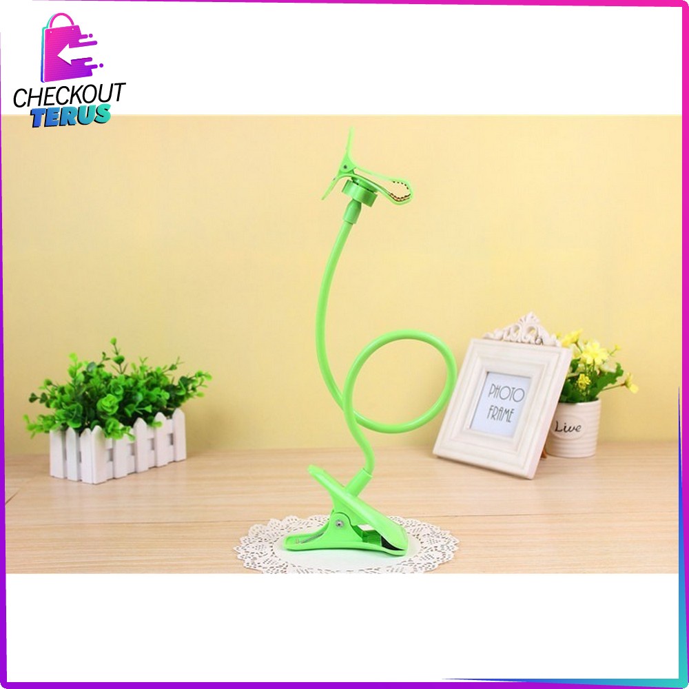 CT C372 Lazypod Phone Holder Penyanggah Hp Aksesoris Phone Lazypod Hp Lazypod Jepit 2 Clips Holder Hp