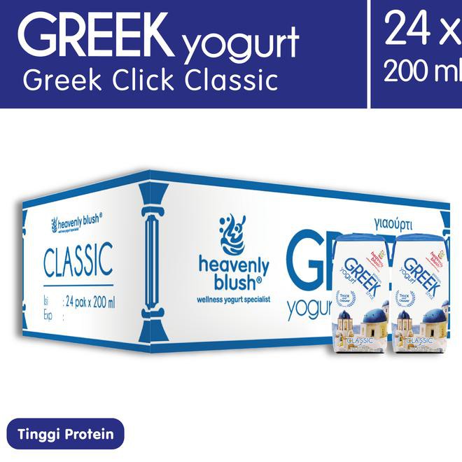 

Heavenly Blush Greek Classic @24 Pcs X 200 Ml