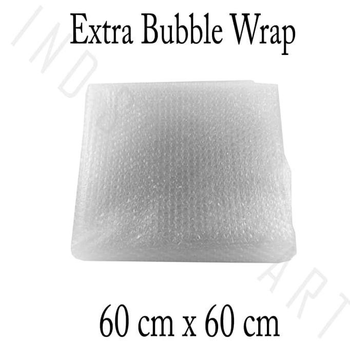 Bubble-Buble-Bubbel-Bubel-Babel-Babbel Wrap-Wrep-Rep Tambahan 60X60Cm Segera Dapatkan