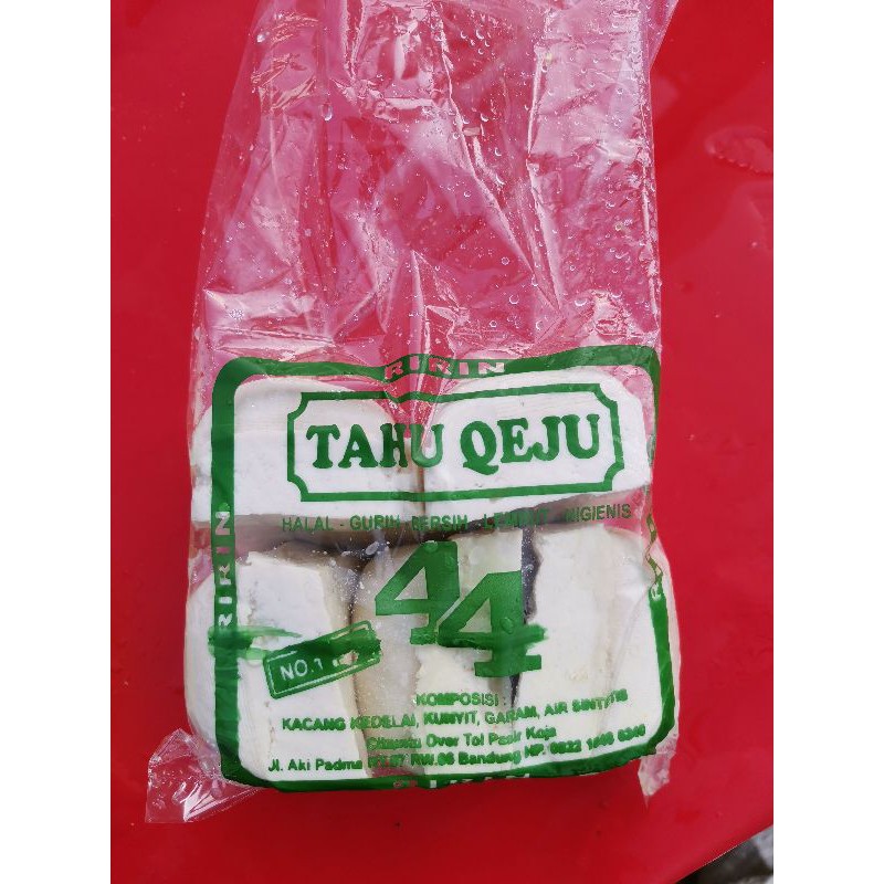 

Tahu sutera/cina Qeju (isi 5)