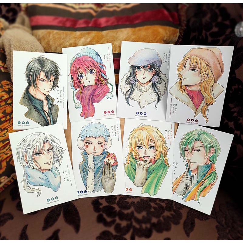 [EVESOEN] Akatsuki no Yona Winter Postcard