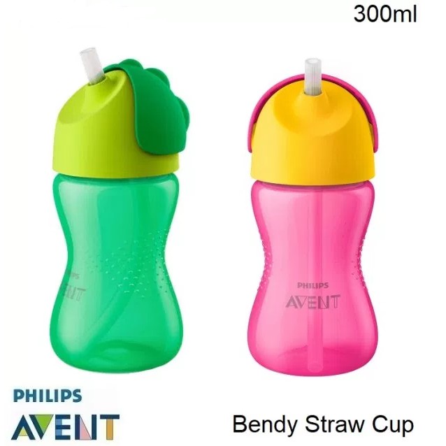 Philips avent bendy straw cup 300ml/botol minum anak sedotan pengganti replacement straw