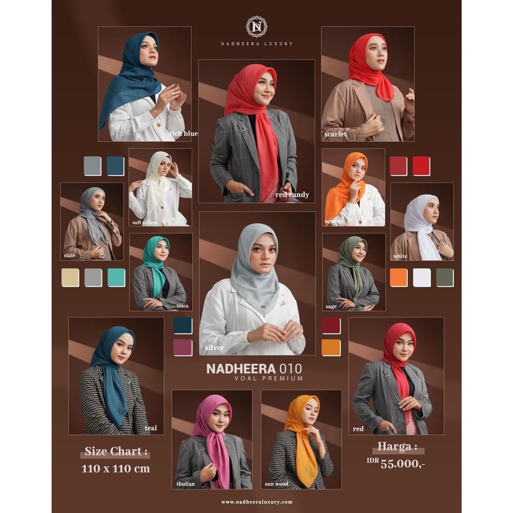 Nadheera Hijab 010 Series