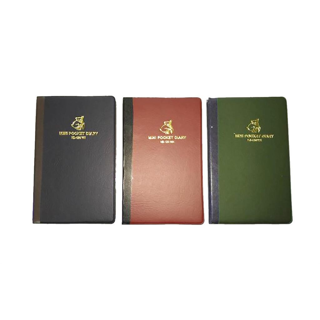 

[ LUSIN ] Buku Agenda Saku Pocket Mini Diary Mini - NB-120 WK MURAH!