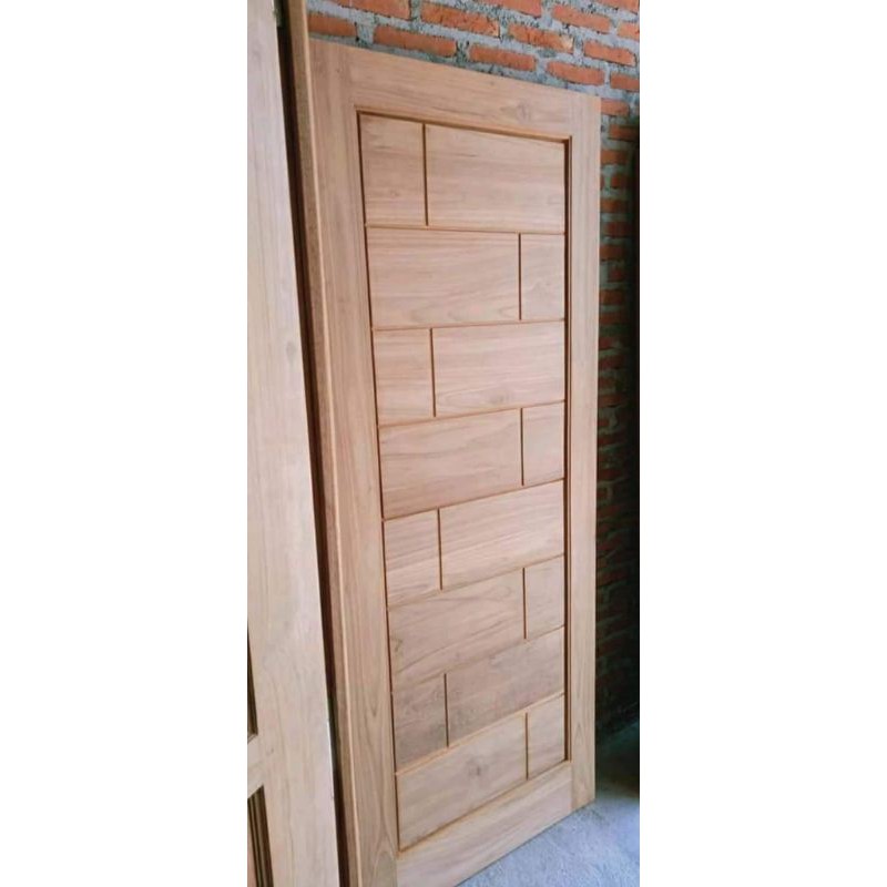 Pintu Kamar kusen kayu jati 200x80