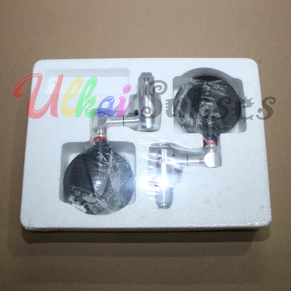 Spion Motor Bulat Model Jalu Stang Lipat CNC l Spion Bawah Model Bulat Universal Murah Terlaris