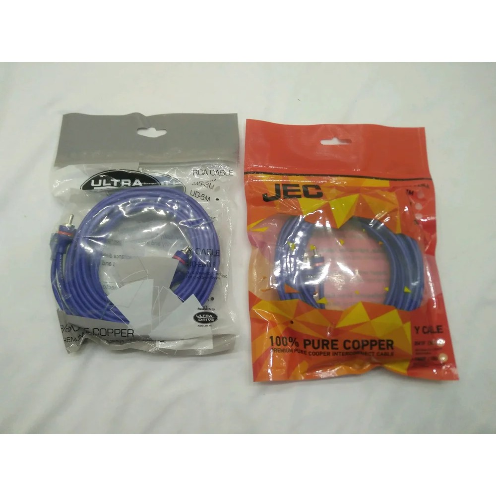 Kabel RCA Premium 100 Persen Tembaga Murni Ukuran 5 Meter